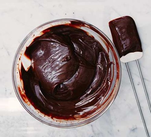 Mi vuoi tutta ciccia e brufoli? La Ganache al cioccolato