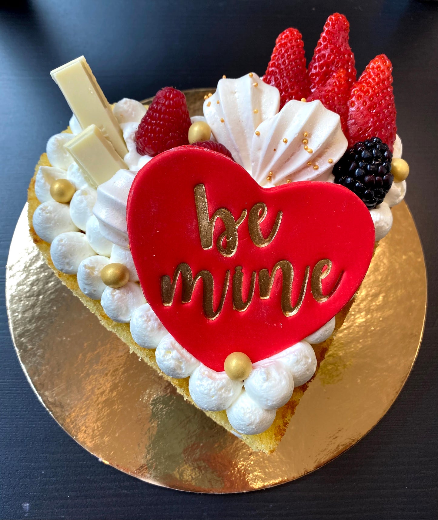 Torta Be Mine + cuore