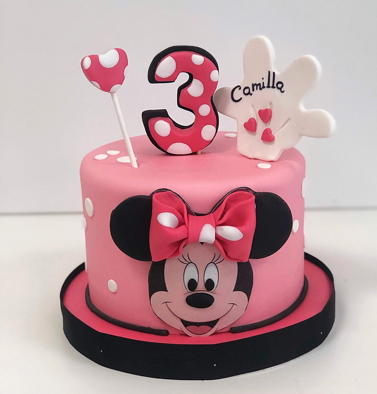 Torta Compleanno Minnie 2d - Milano e Varese – cakeintown