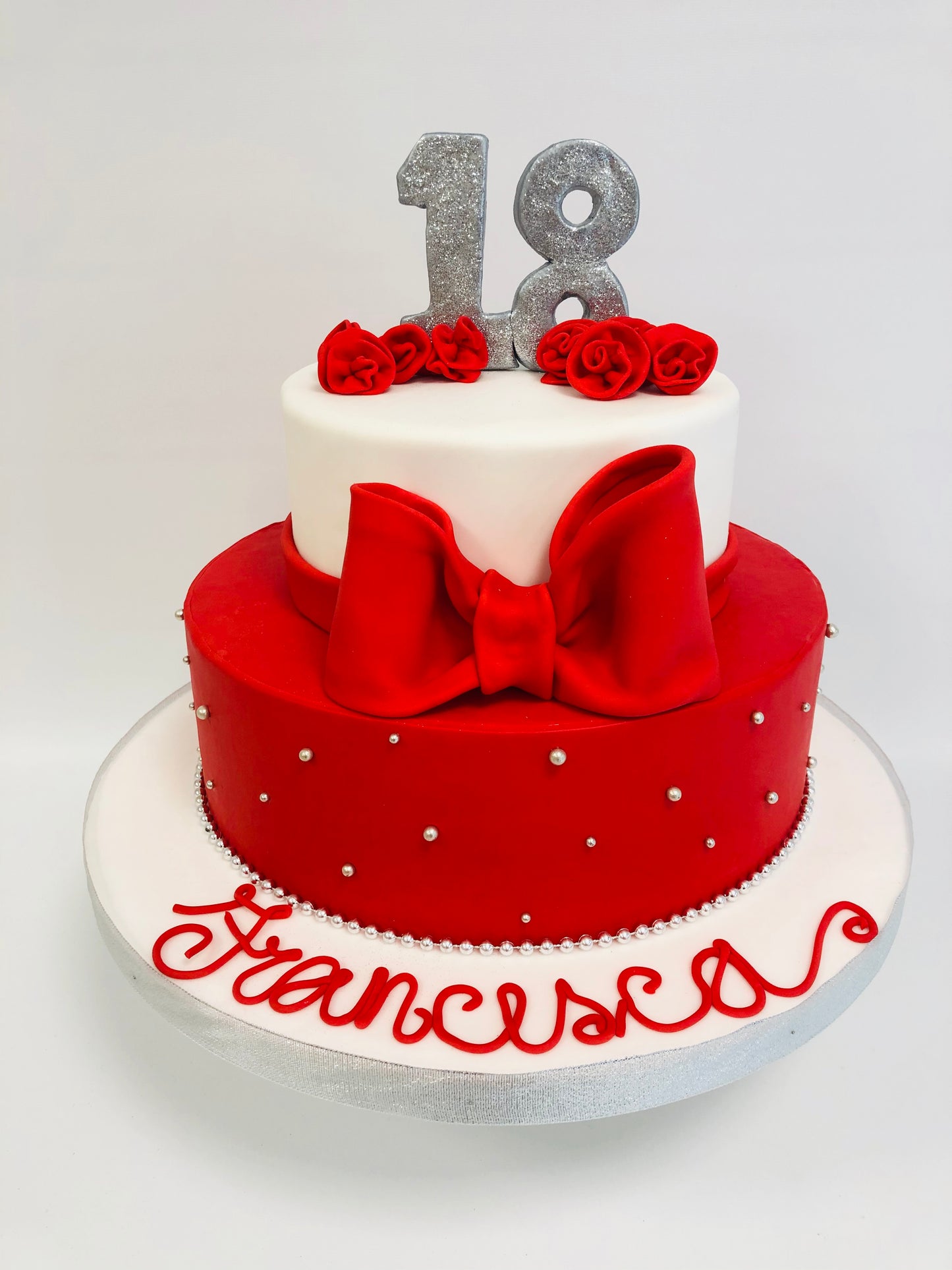 Torta 18 anni red . Cake design , Milano e Varese . – cakeintown