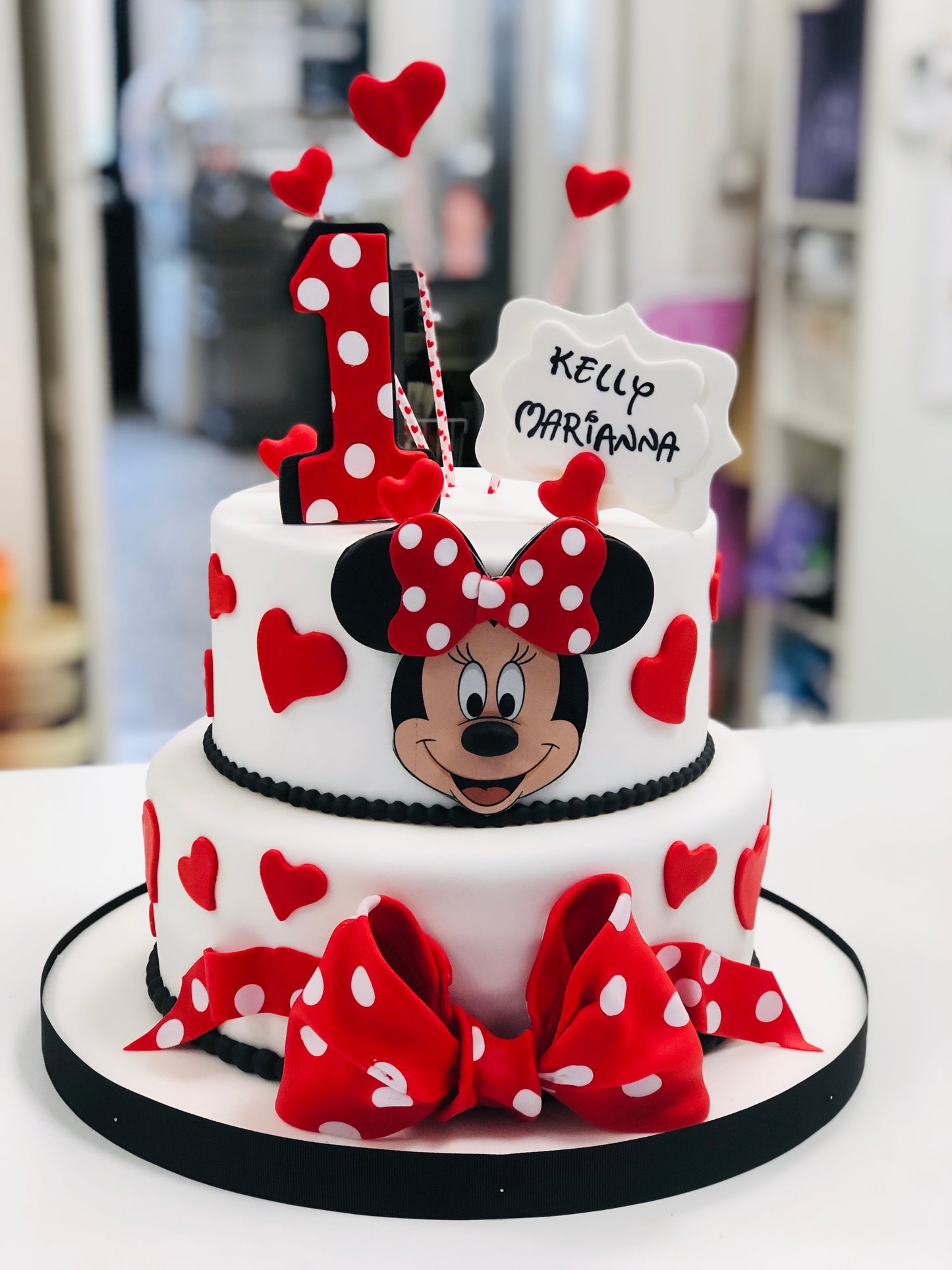 Minnie Mouse Redbow