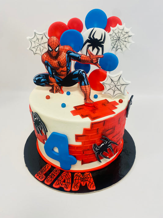 Torta Spiderman lollipop