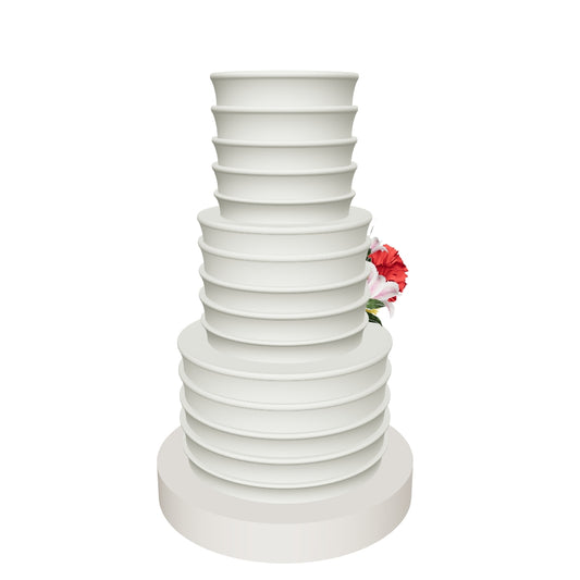 Peonia Wedding Cake